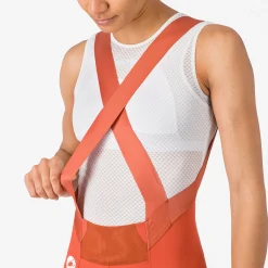 Salopette donna Castelli Espresso 2 DT - Arancio