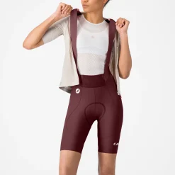 Salopette donna Castelli Espresso 2 DT - Bordeaux