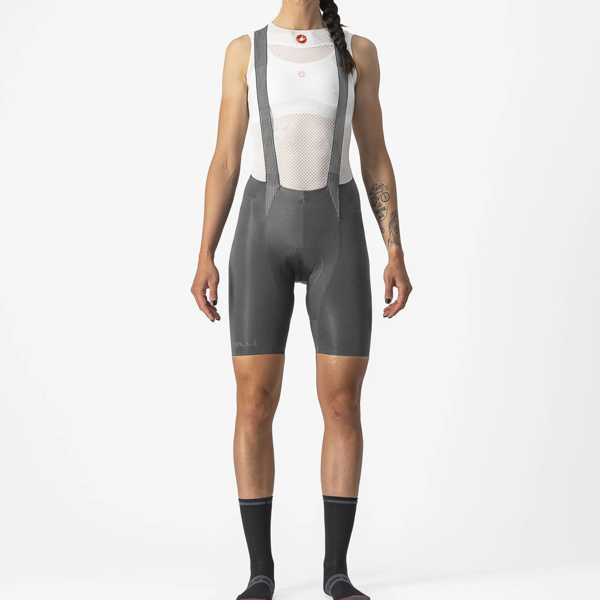 Salopette donna Castelli Free Aero RC - Grigio