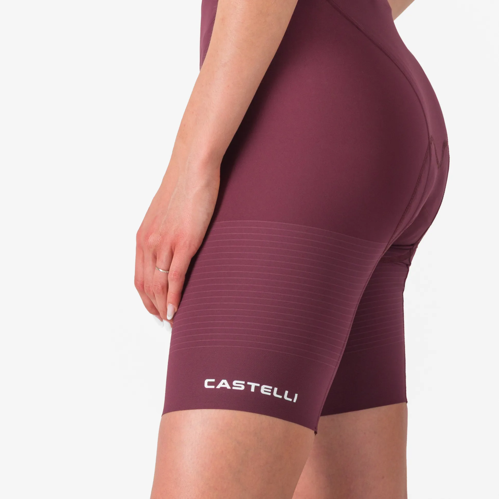 Salopette donna Castelli Premio Evo DT - Bordeaux