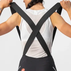 Salopette donna Castelli Velocissima 3 - Nero grigio