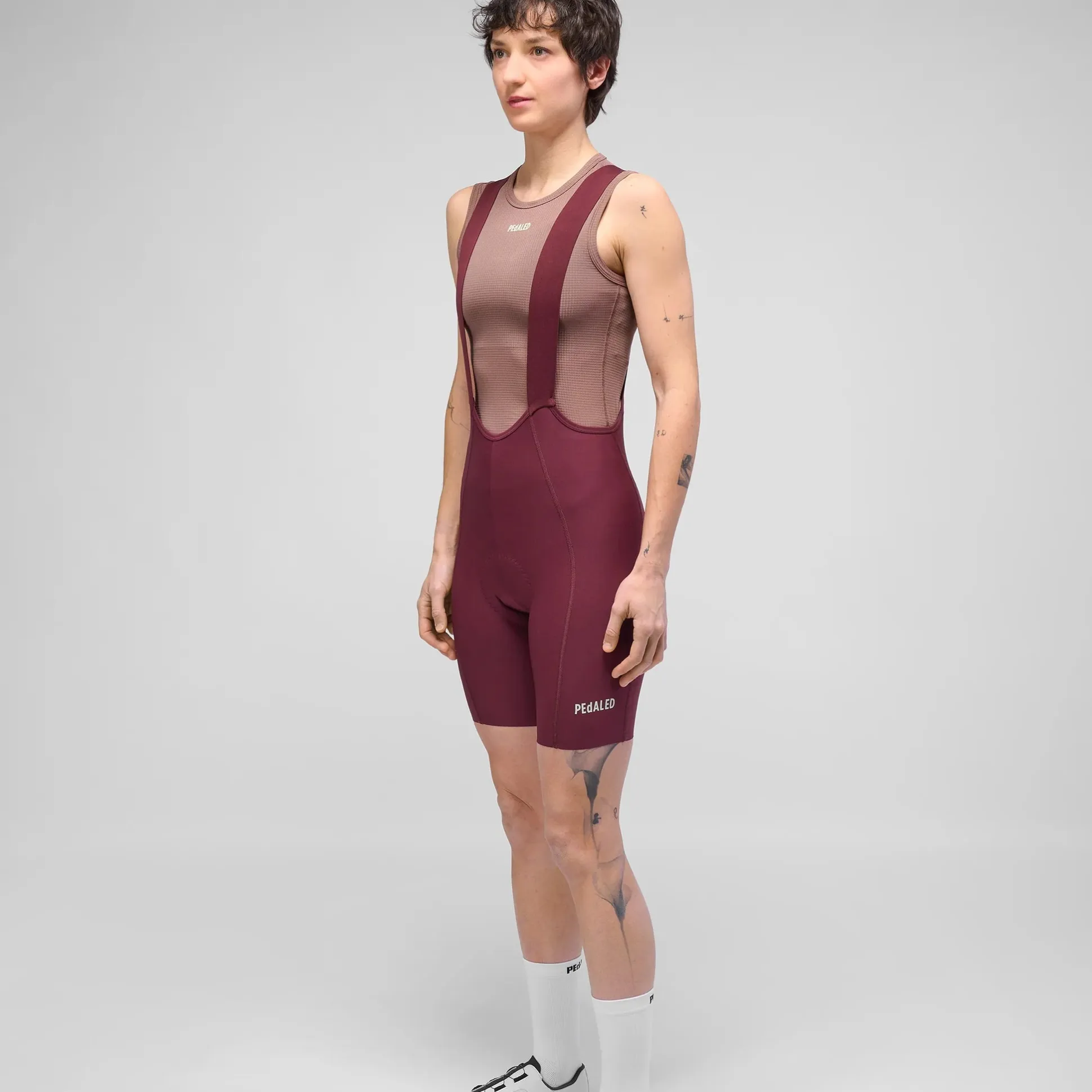 Salopette donna Pedaled Element - Bordeaux