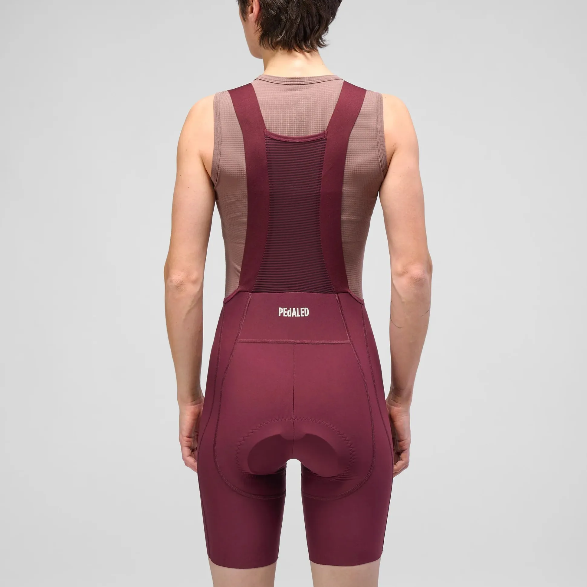 Salopette donna Pedaled Element - Bordeaux