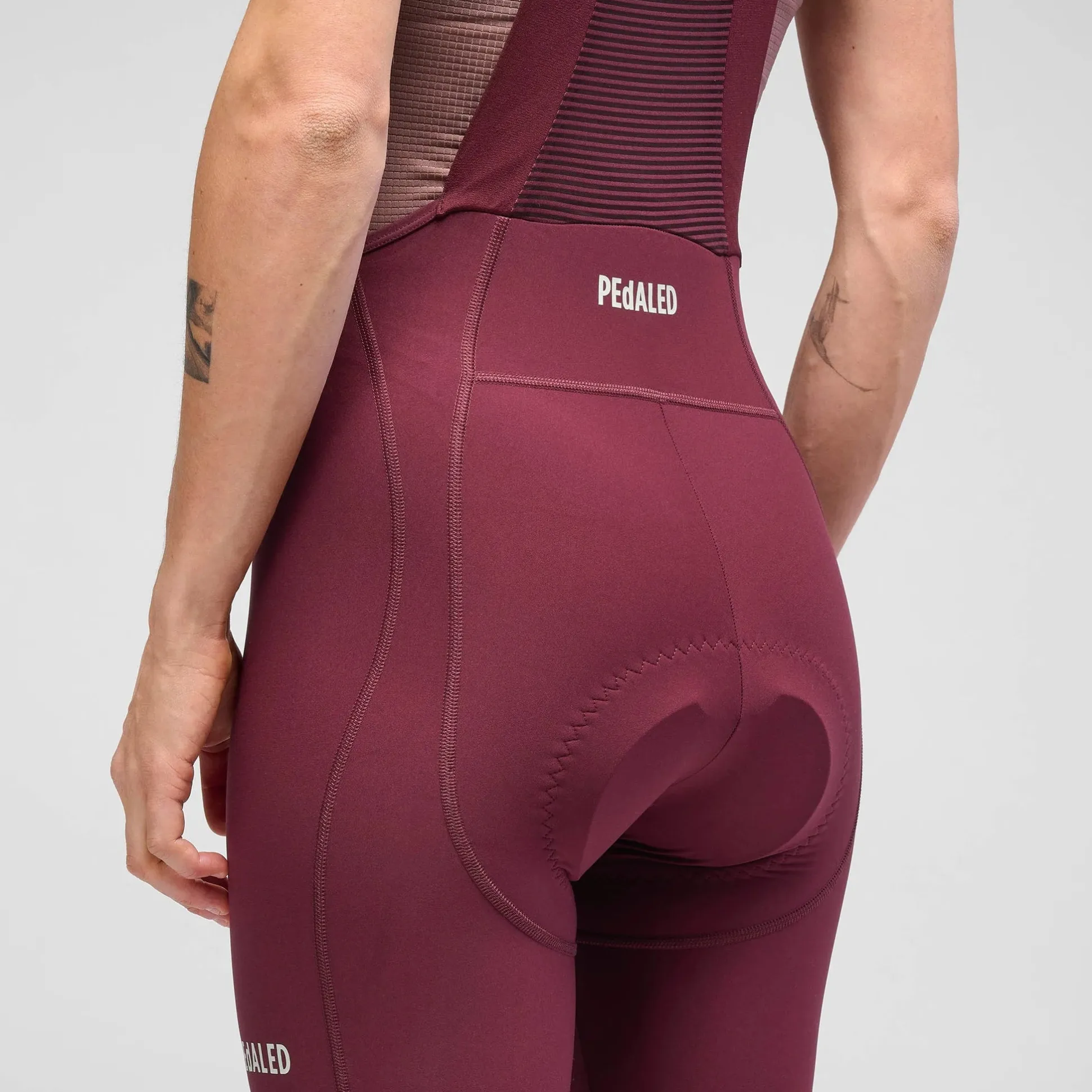 Salopette donna Pedaled Element - Bordeaux