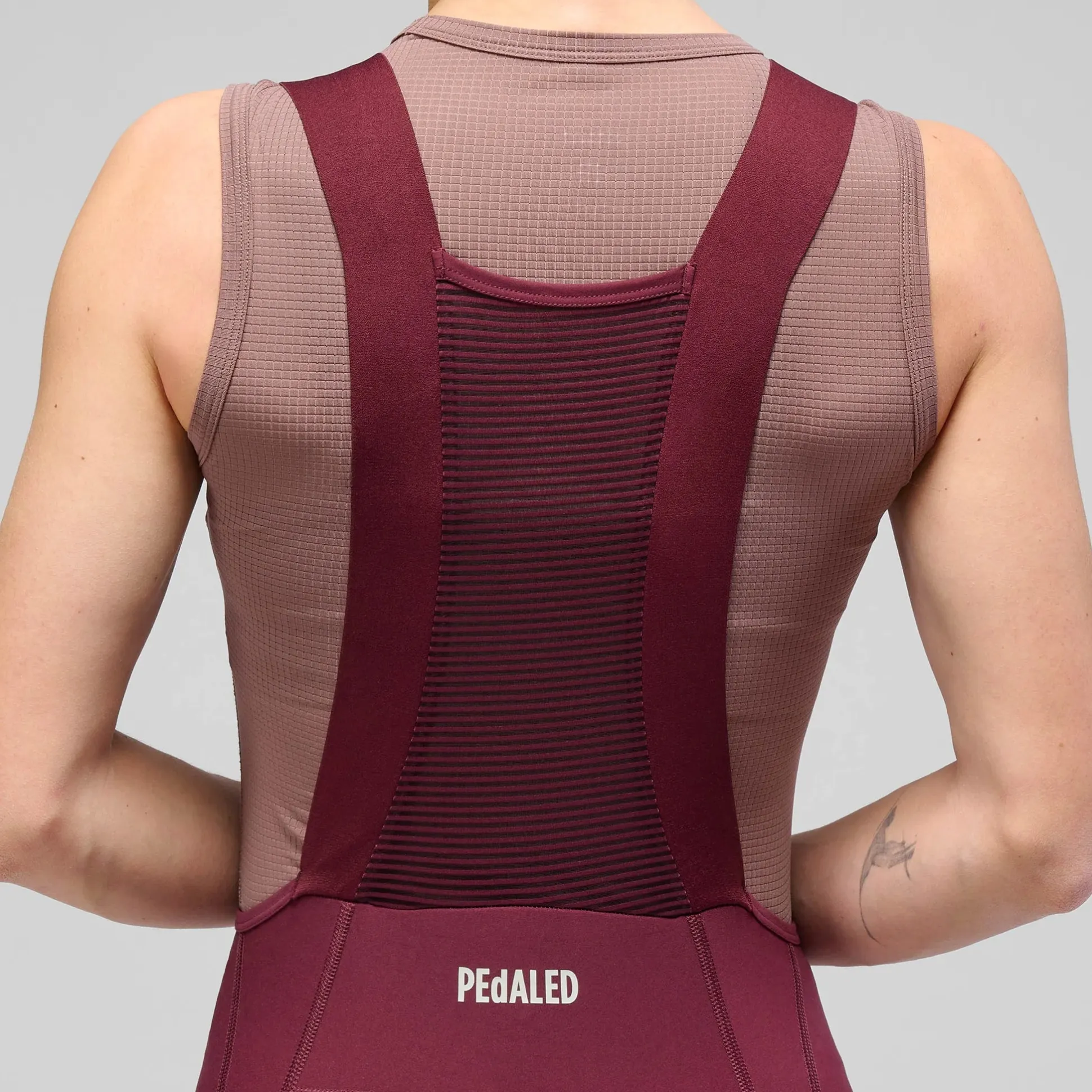 Salopette donna Pedaled Element - Bordeaux
