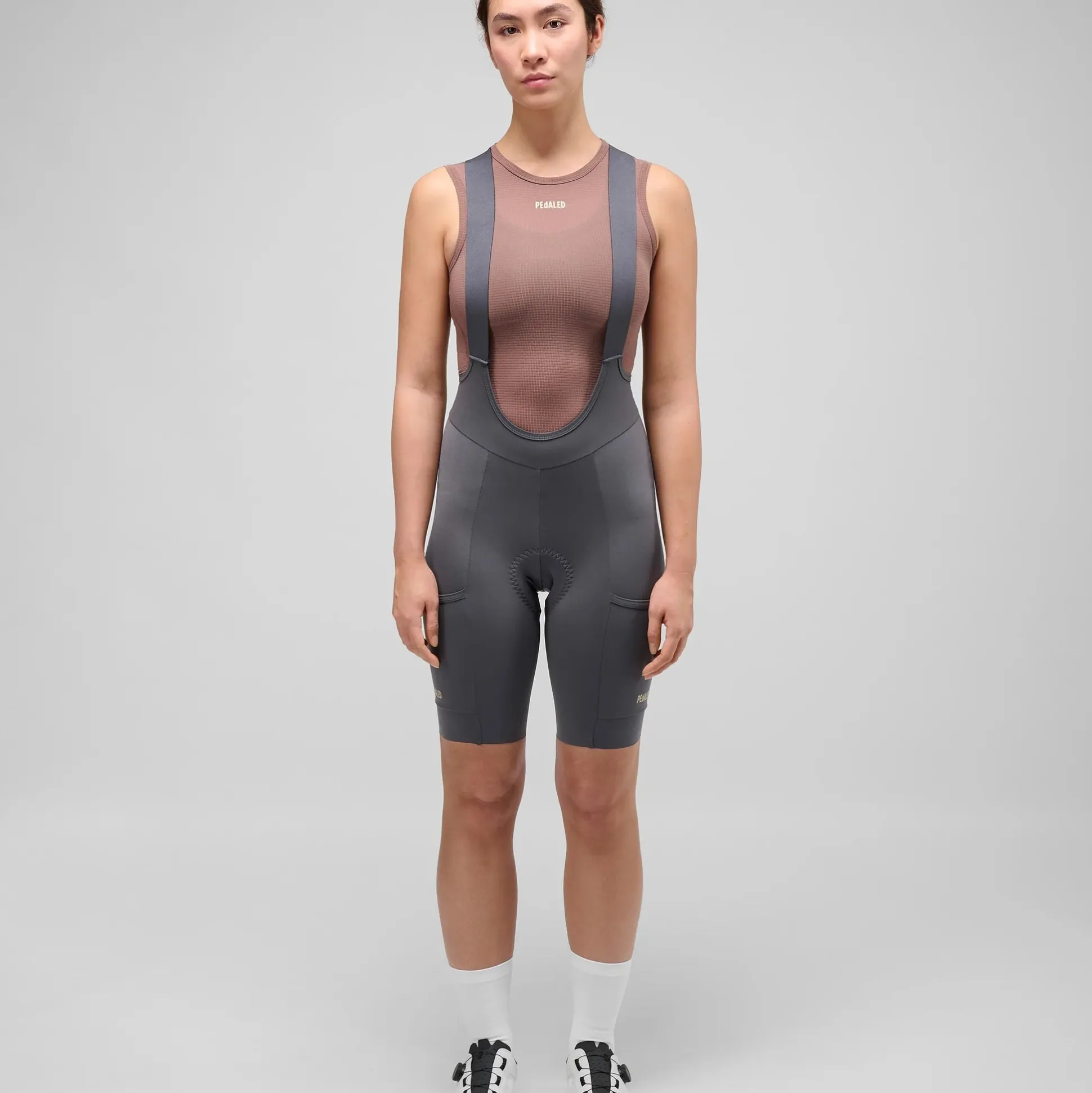 Salopette donna Pedaled Odyssey Training - Grigio