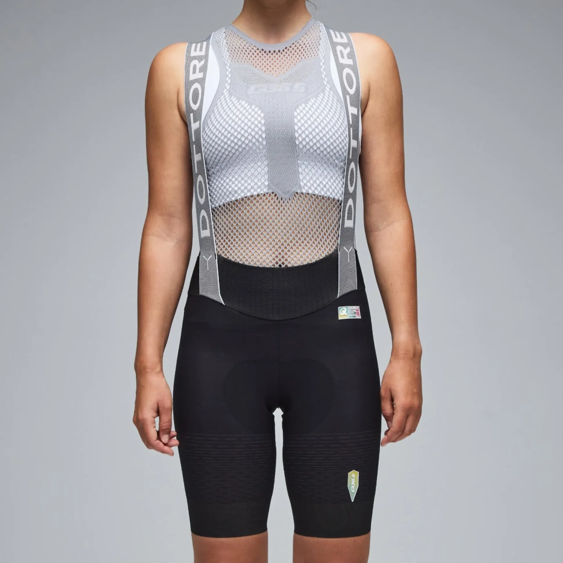 Salopette donna Q36.5 Dottore Clima - Nero grigio