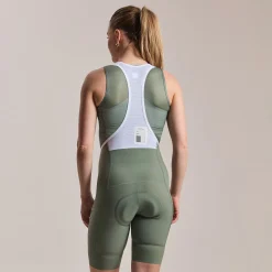 Salopette donna Rapha Pro Team Cargo - Verde