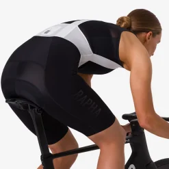 Salopette donna Rapha Pro Team 3 Long - Nero