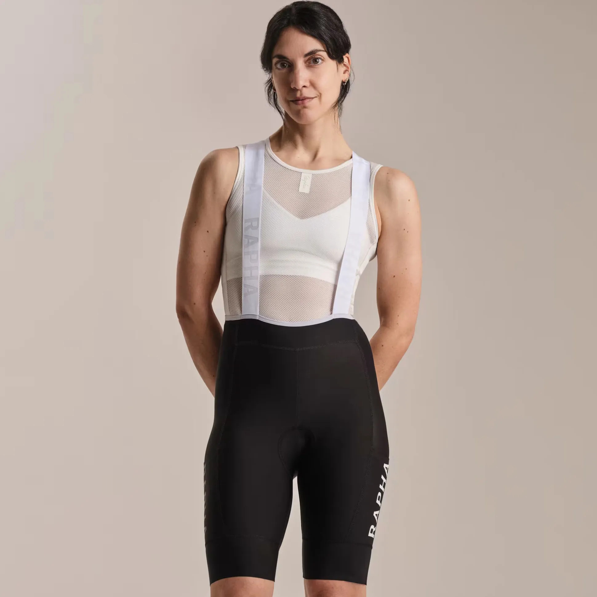 Salopette donna Rapha Pro Team Cargo - Nero