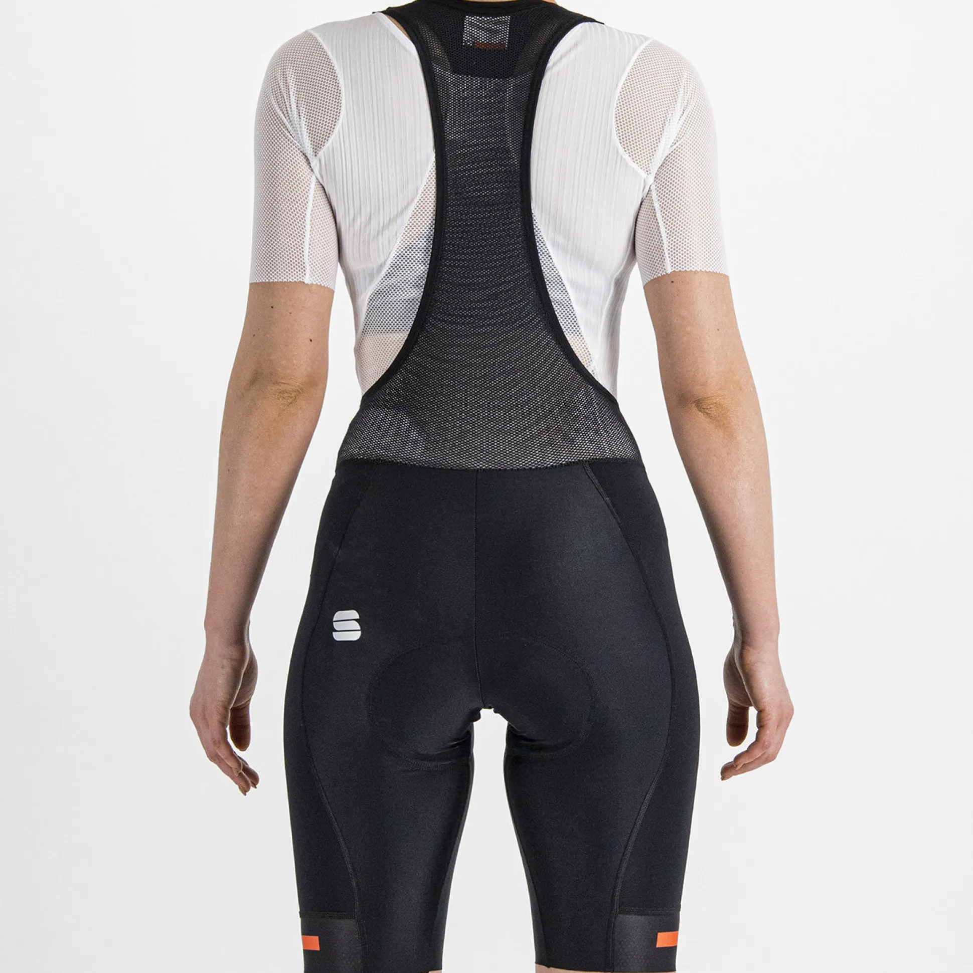 Salopette donna Sportful Classic - Nero arancio