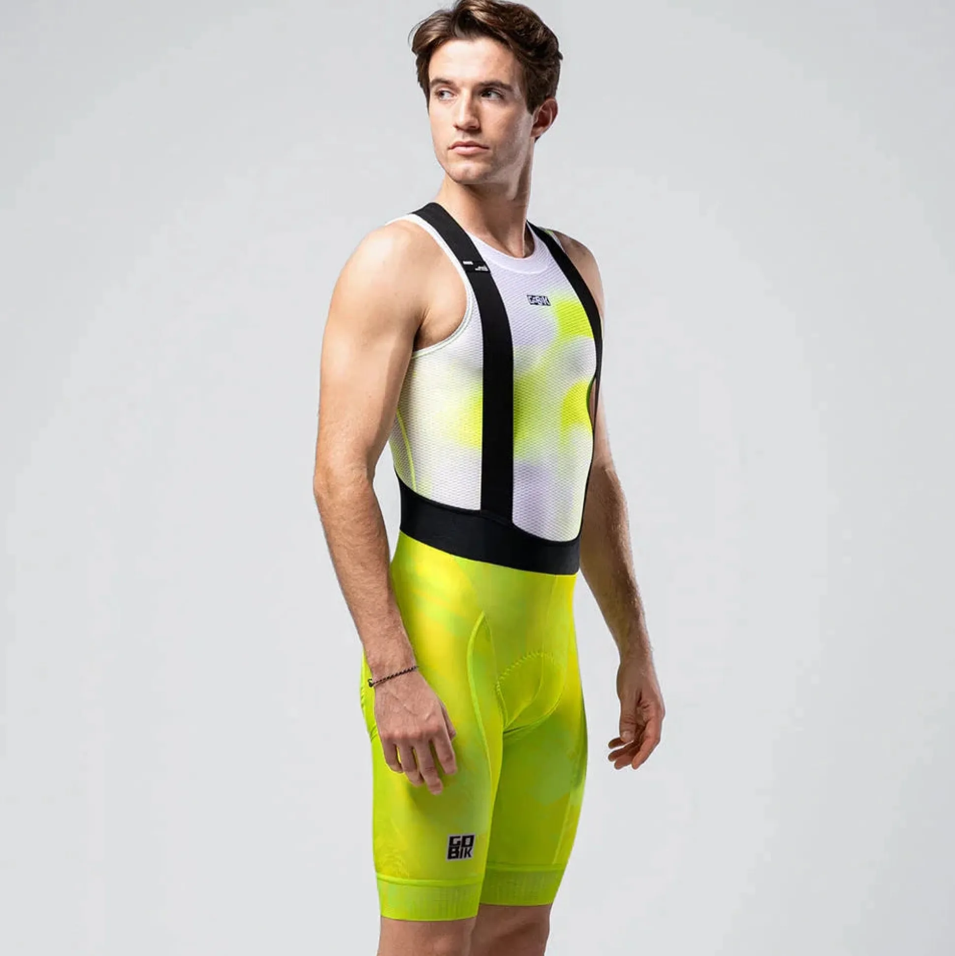 Salopette Gobik Absolute Print K10 Liquid Lime - Giallo