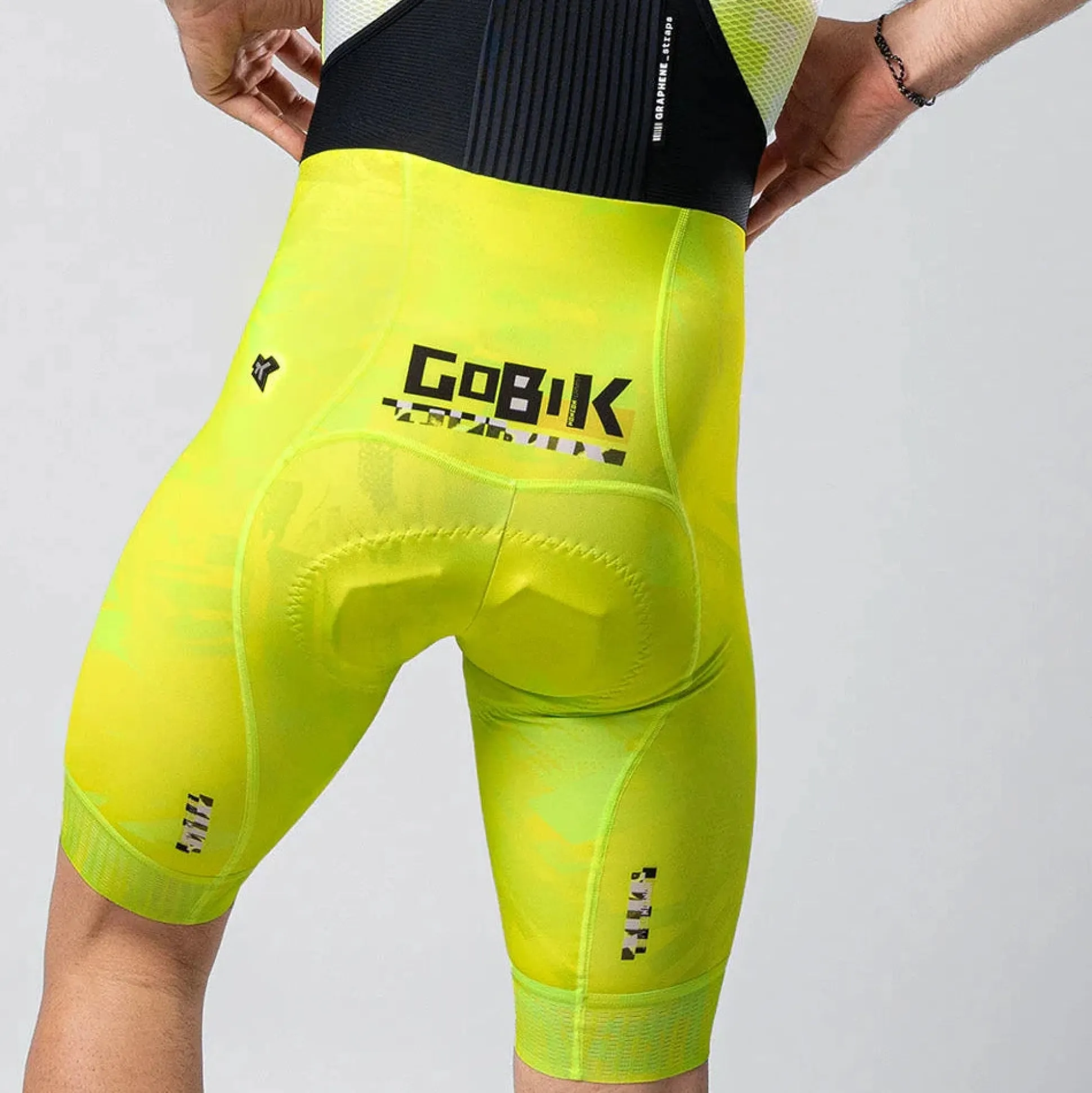 Salopette Gobik Absolute Print K10 Liquid Lime - Giallo