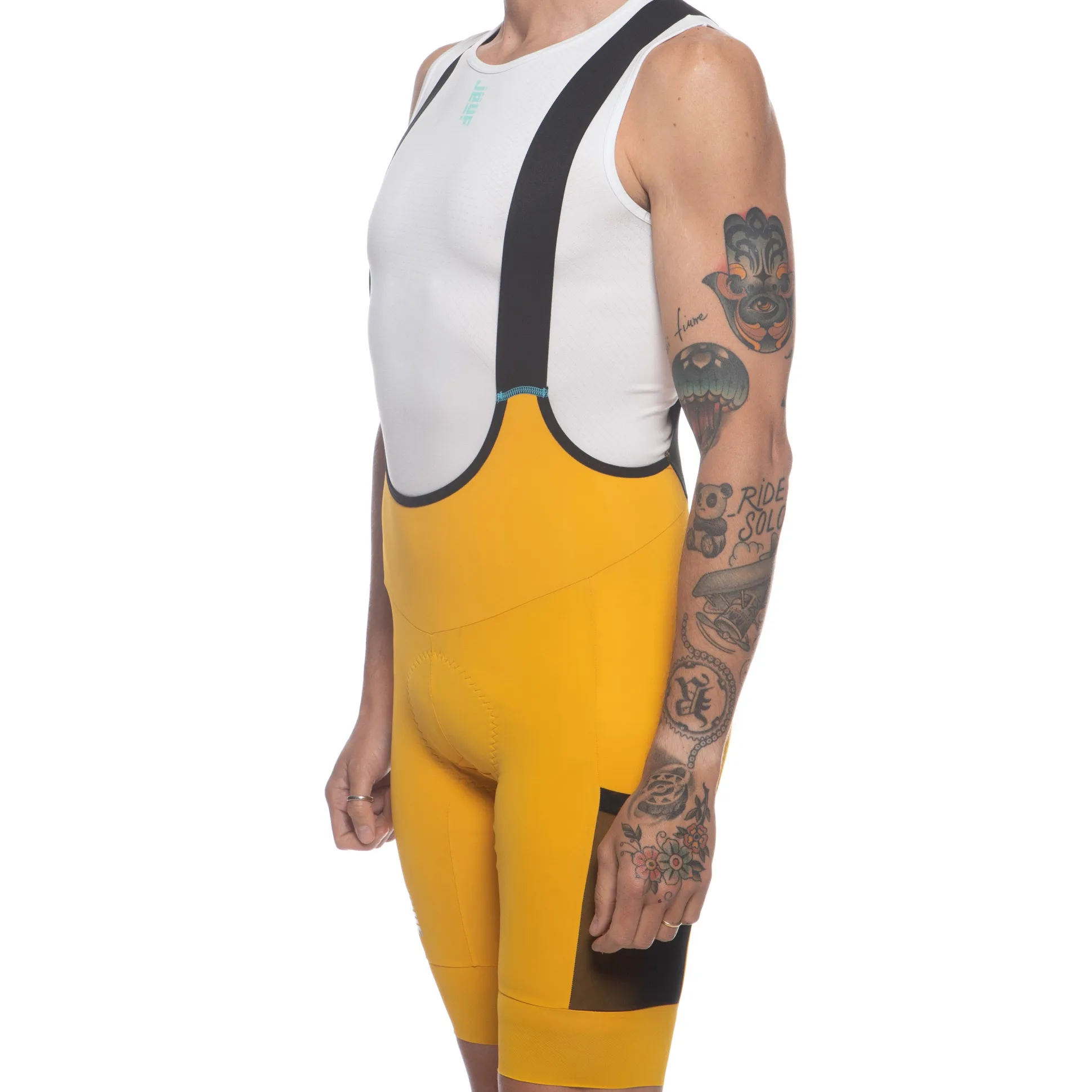 Salopette Jëuf Pro Gravel Cargo - Giallo