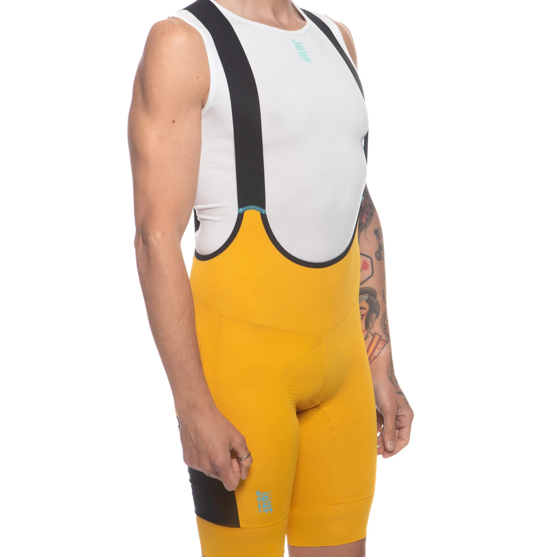 Salopette Jëuf Pro Gravel Cargo - Giallo