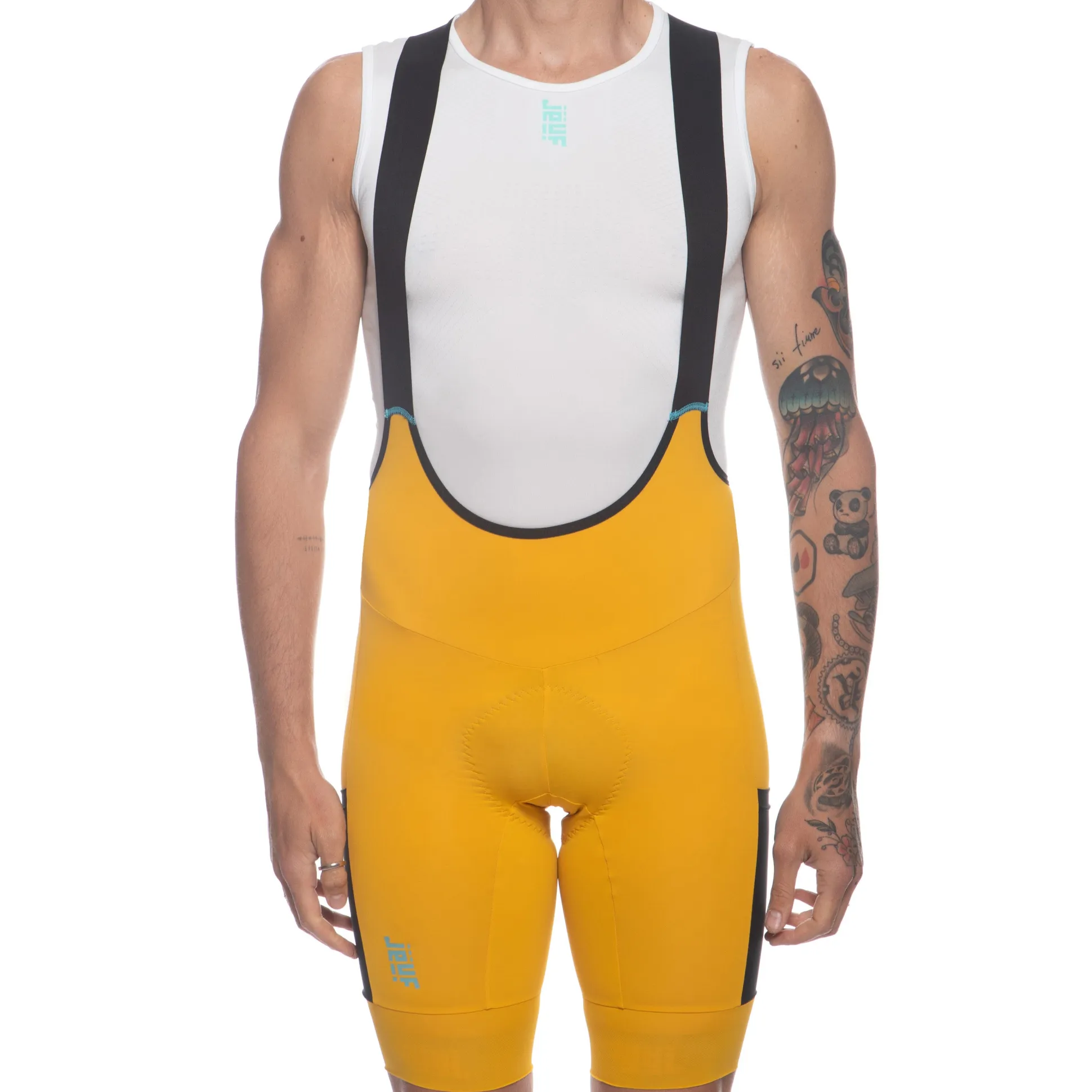 Salopette Jëuf Pro Gravel Cargo - Giallo
