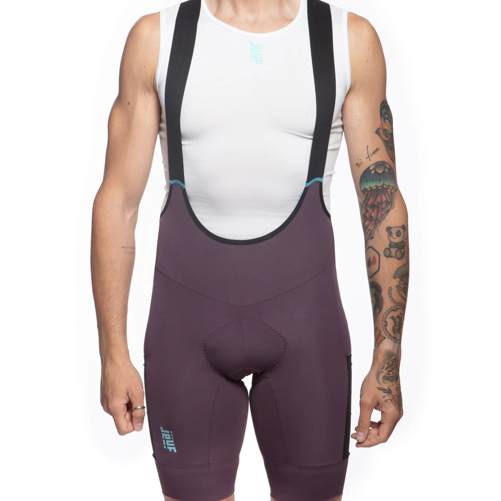 Salopette Jëuf Pro Gravel Cargo - Bordeaux