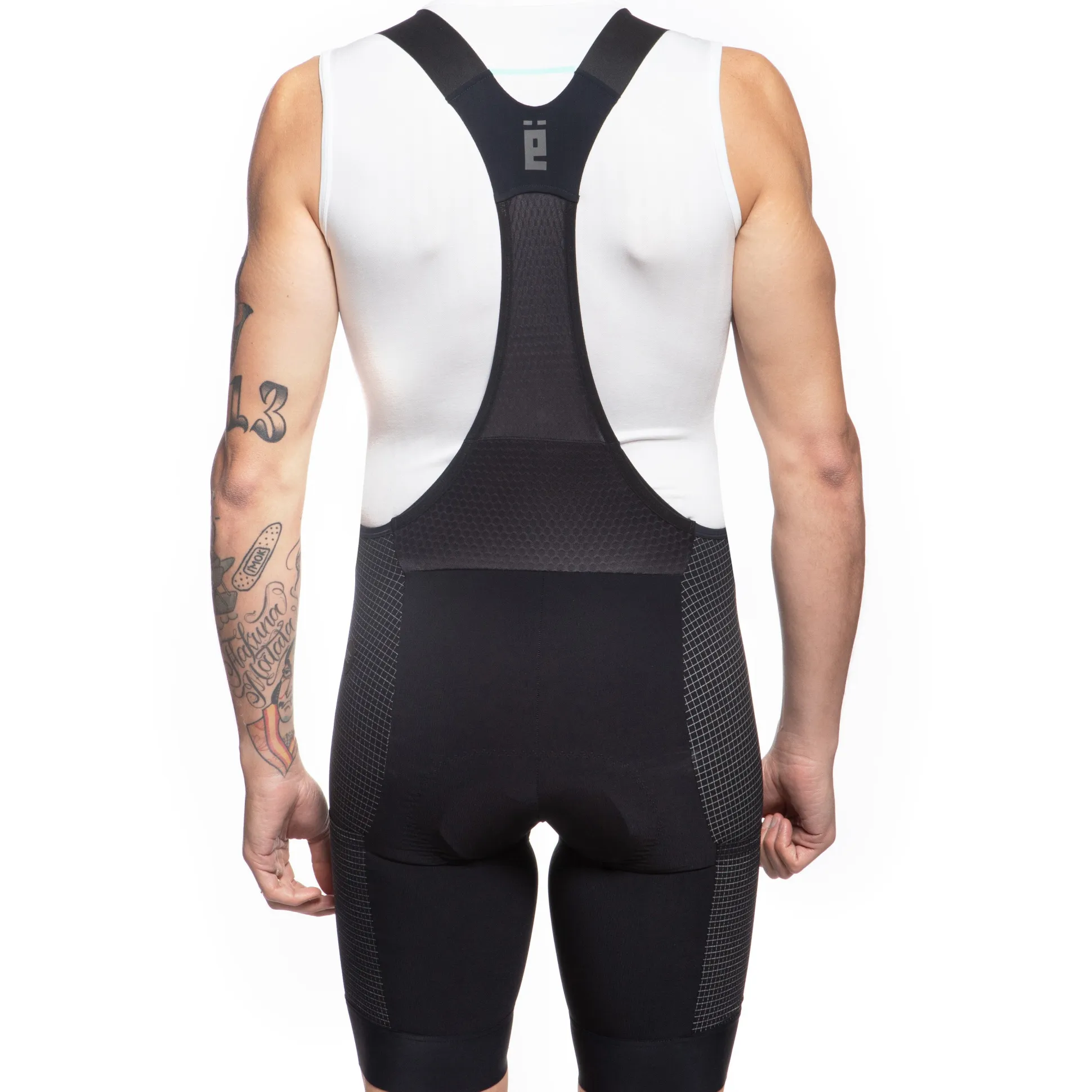 Salopette Jëuf Pro Race Gravel Cargo - Nero
