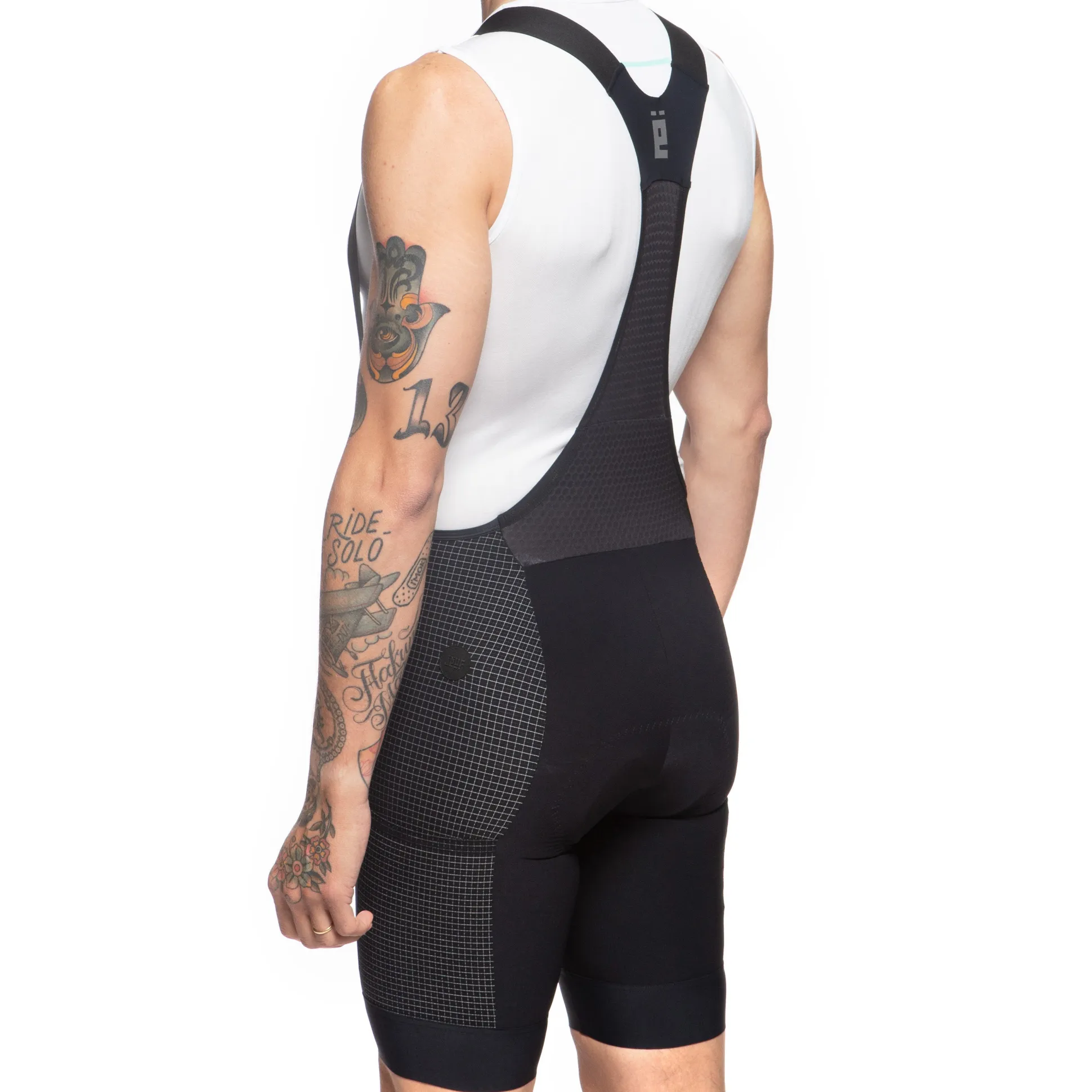 Salopette Jëuf Pro Race Gravel Cargo - Nero