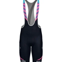 Salopette Santini Team Unibet Rose Rockets 2026 - Blu