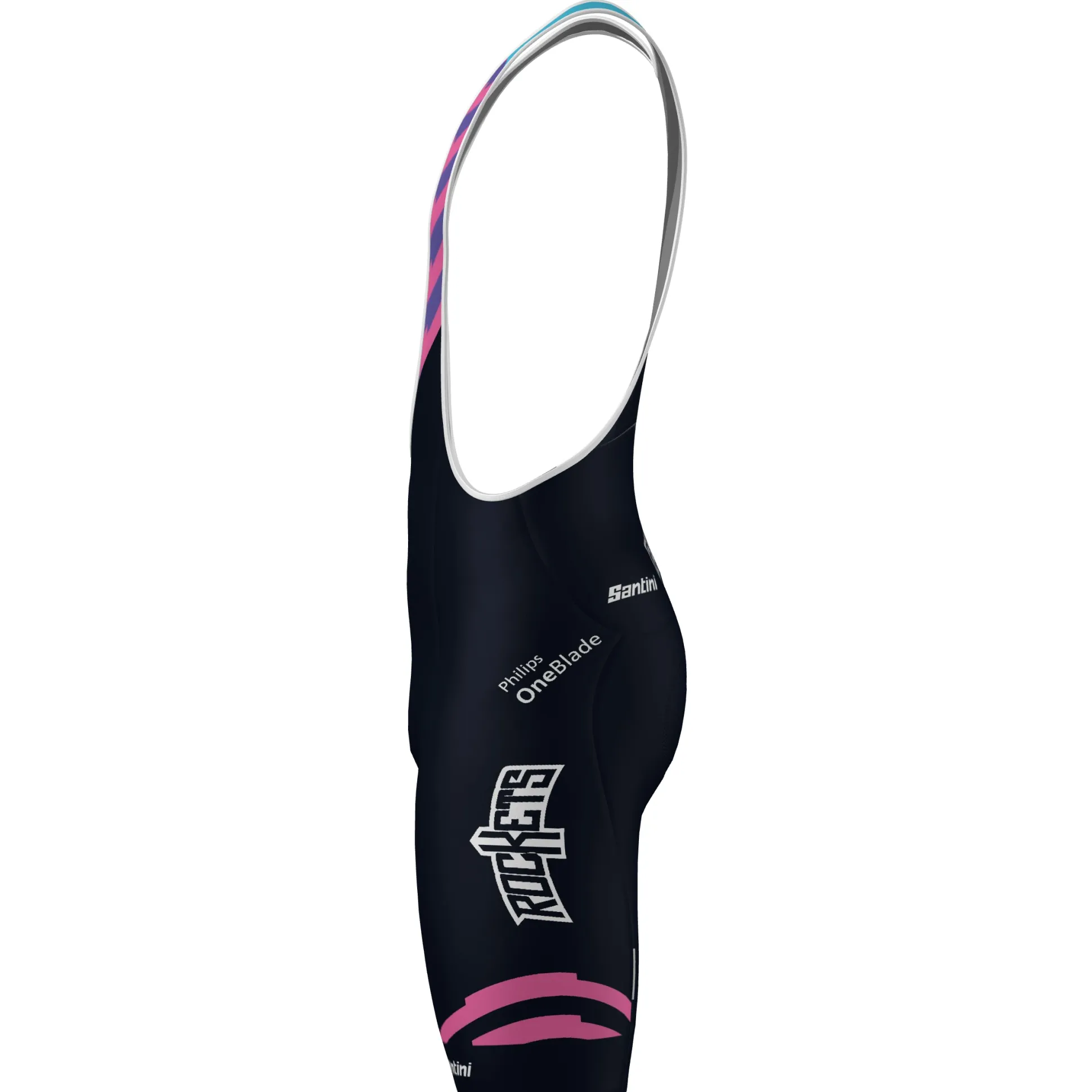 Salopette Santini Team Unibet Rose Rockets 2026 - Blu