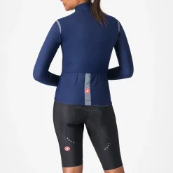 Salopette termica donna Castelli Omloop DT - Nero