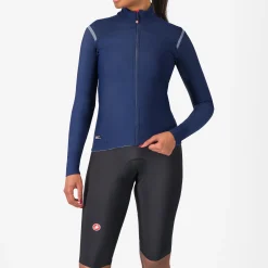 Salopette termica donna Castelli Omloop DT - Nero