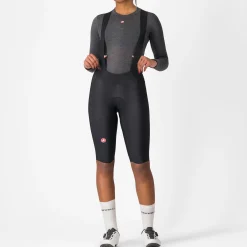 Salopette termica donna Castelli Omloop DT - Nero
