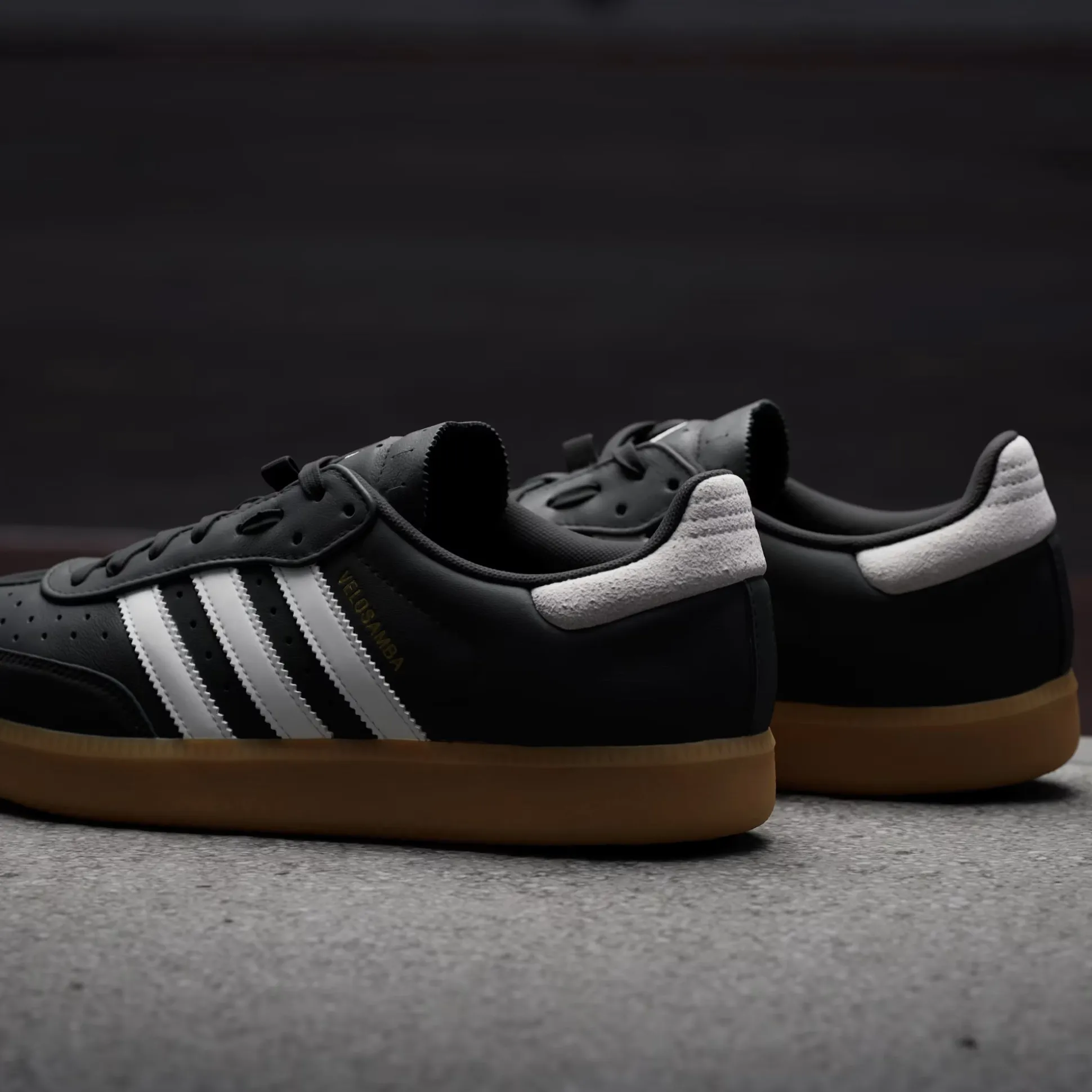 Scarpe Adidas Velosamba Leather - Nero