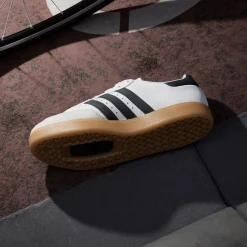 Scarpe Adidas Velosamba Leather - Bianco nero