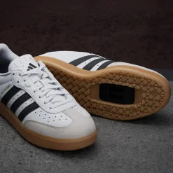 Scarpe Adidas Velosamba Leather - Bianco nero