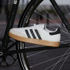 Scarpe Adidas Velosamba Leather - Bianco nero
