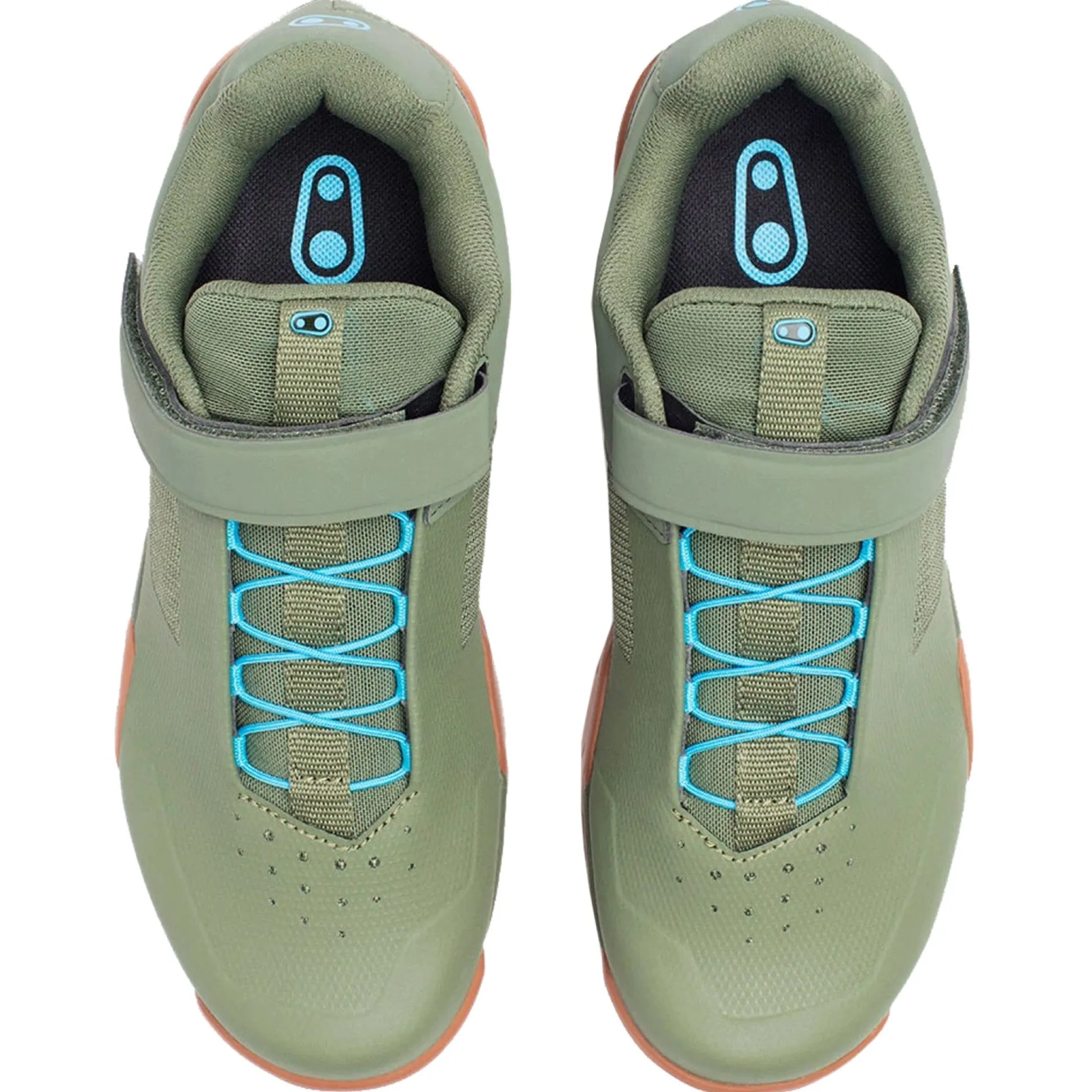 Scarpe Crank Brothers Mallet E Speedlace Strap - Verde