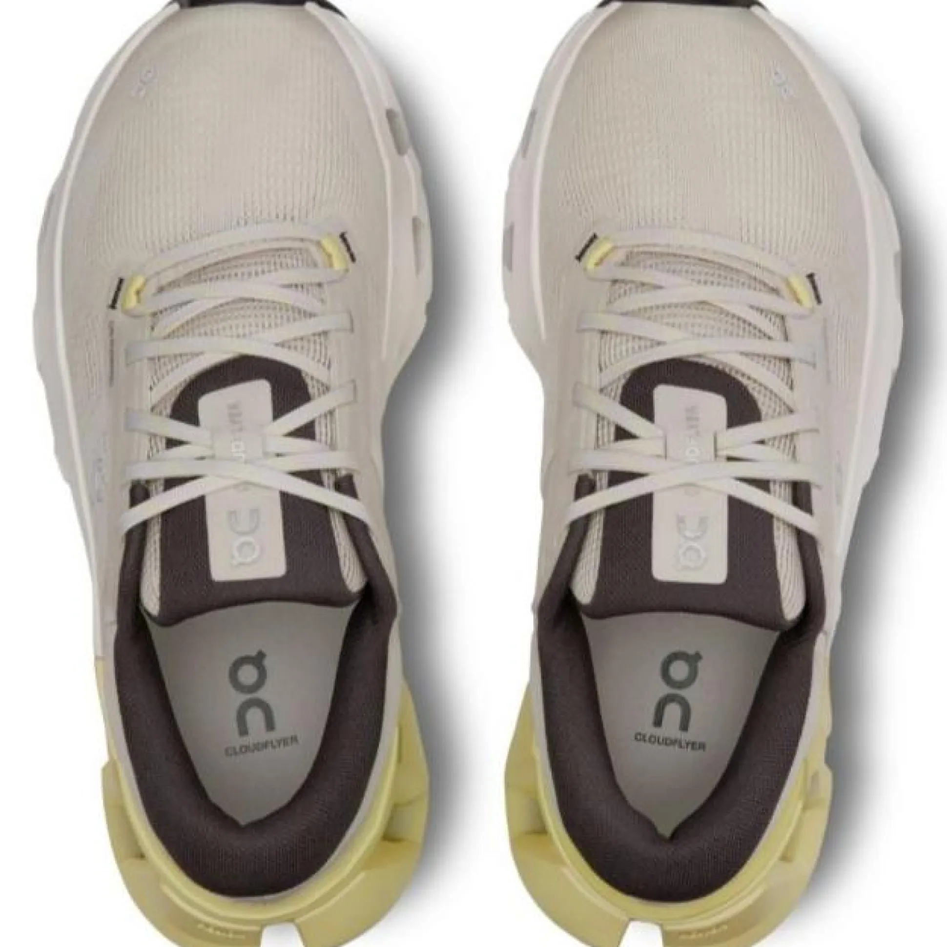 Scarpe donna On Cloudflyer 5 - Grigio giallo