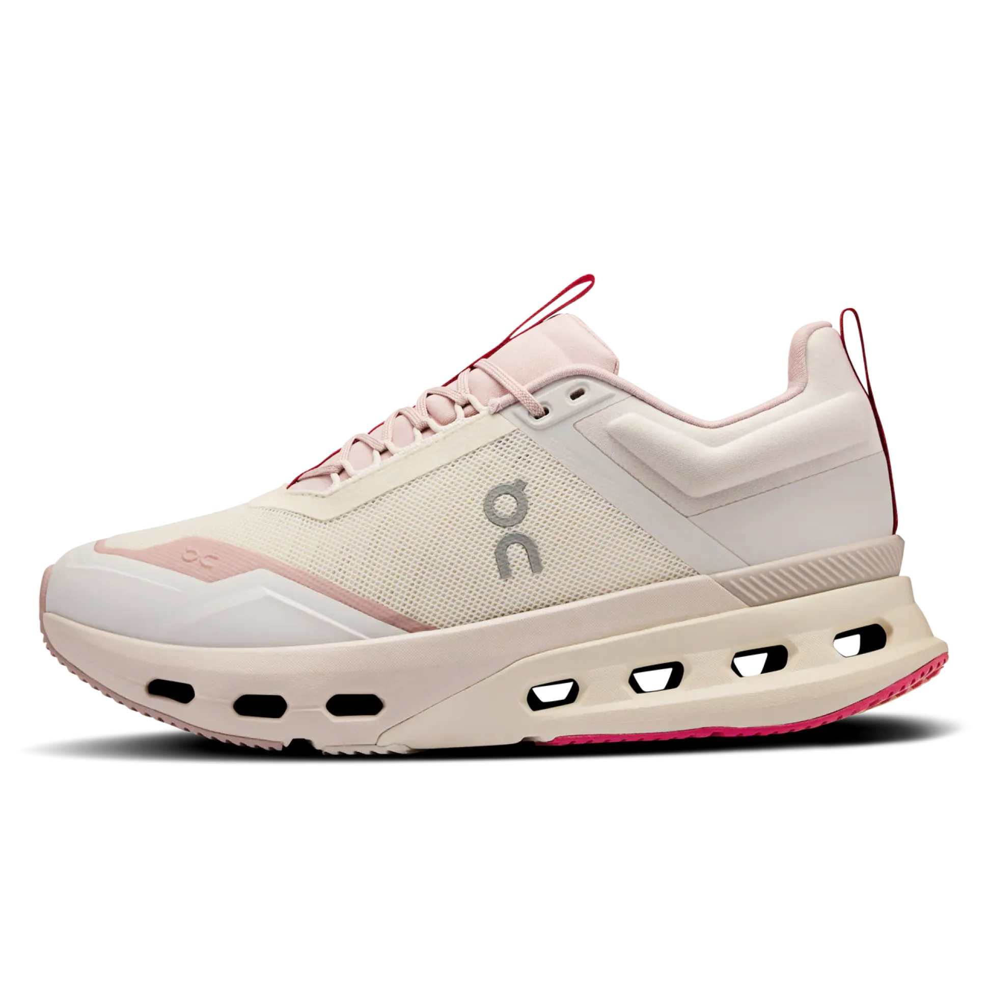 Scarpe donna On Cloudnova X - Bianco grigio