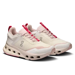 Scarpe donna On Cloudnova X - Bianco grigio