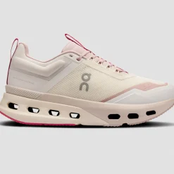 Scarpe donna On Cloudnova X - Bianco grigio