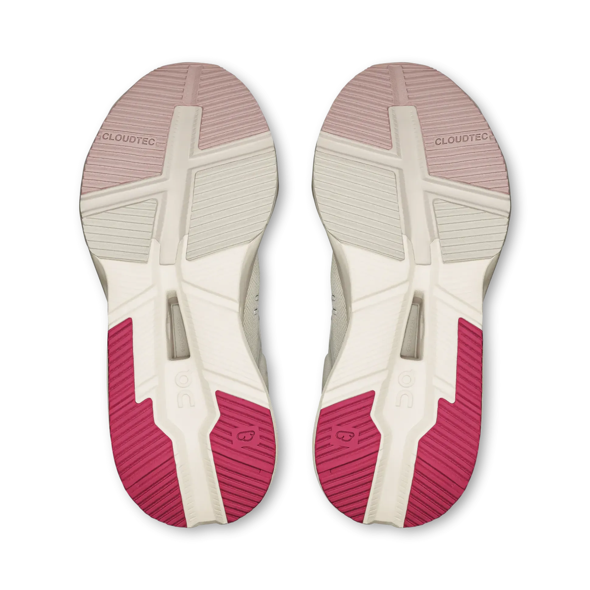 Scarpe donna On Cloudnova X - Bianco grigio