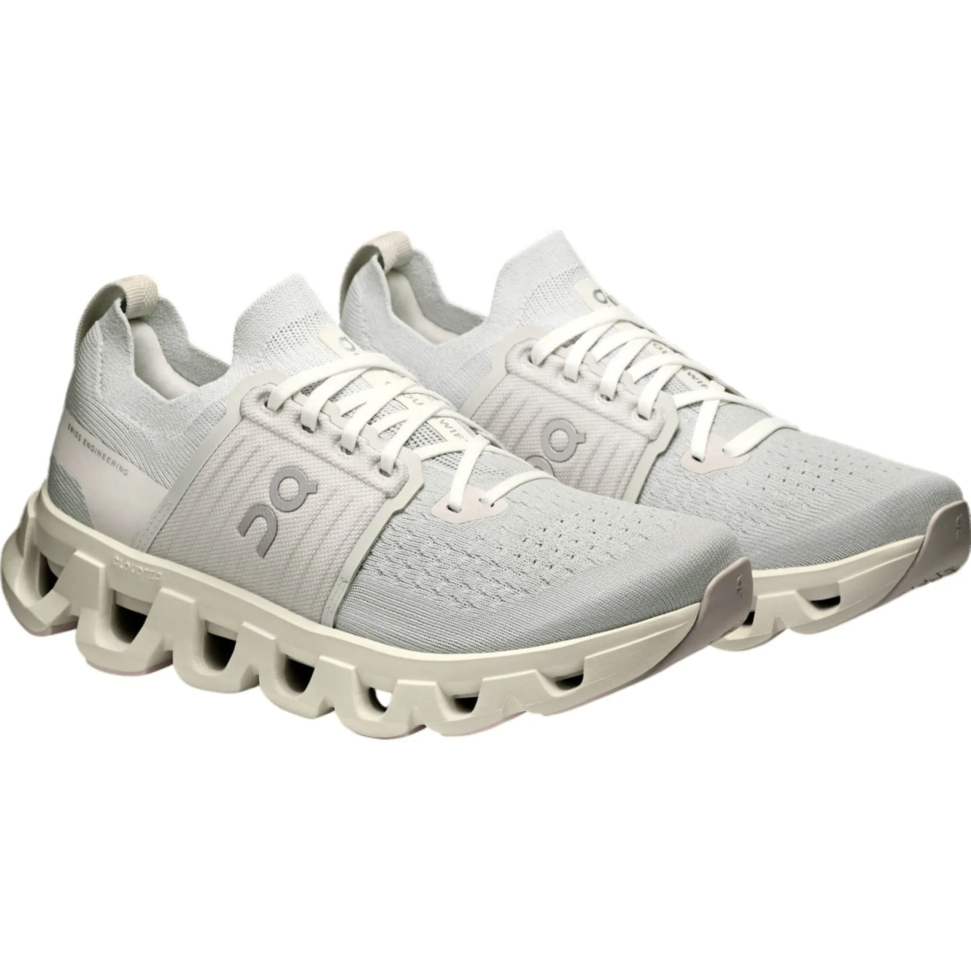Scarpe donna On Cloudswift 4 - Grigio bianco