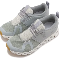 Scarpe donna On Cloud 5 Terry - Grigio bianco