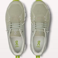 Scarpe donna On Cloud 5 Waterproof - Verde chiaro