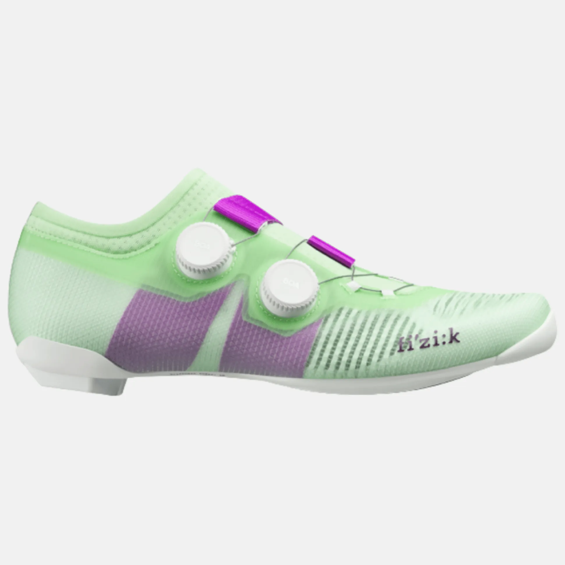 Scarpe Fizik Vega Carbon - Verde viola