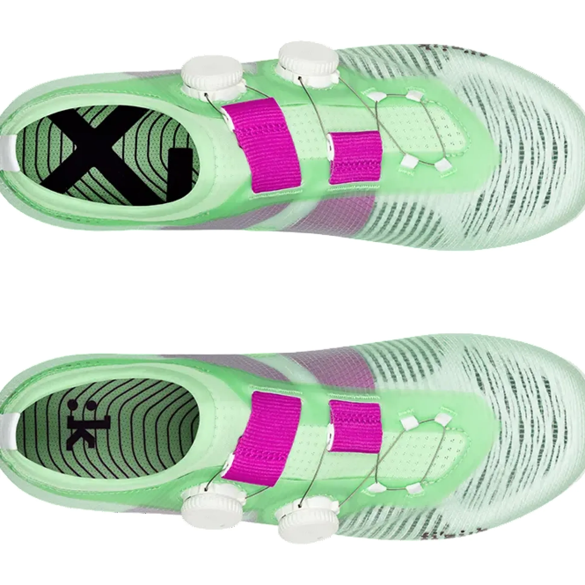 Scarpe Fizik Vega Carbon - Verde viola