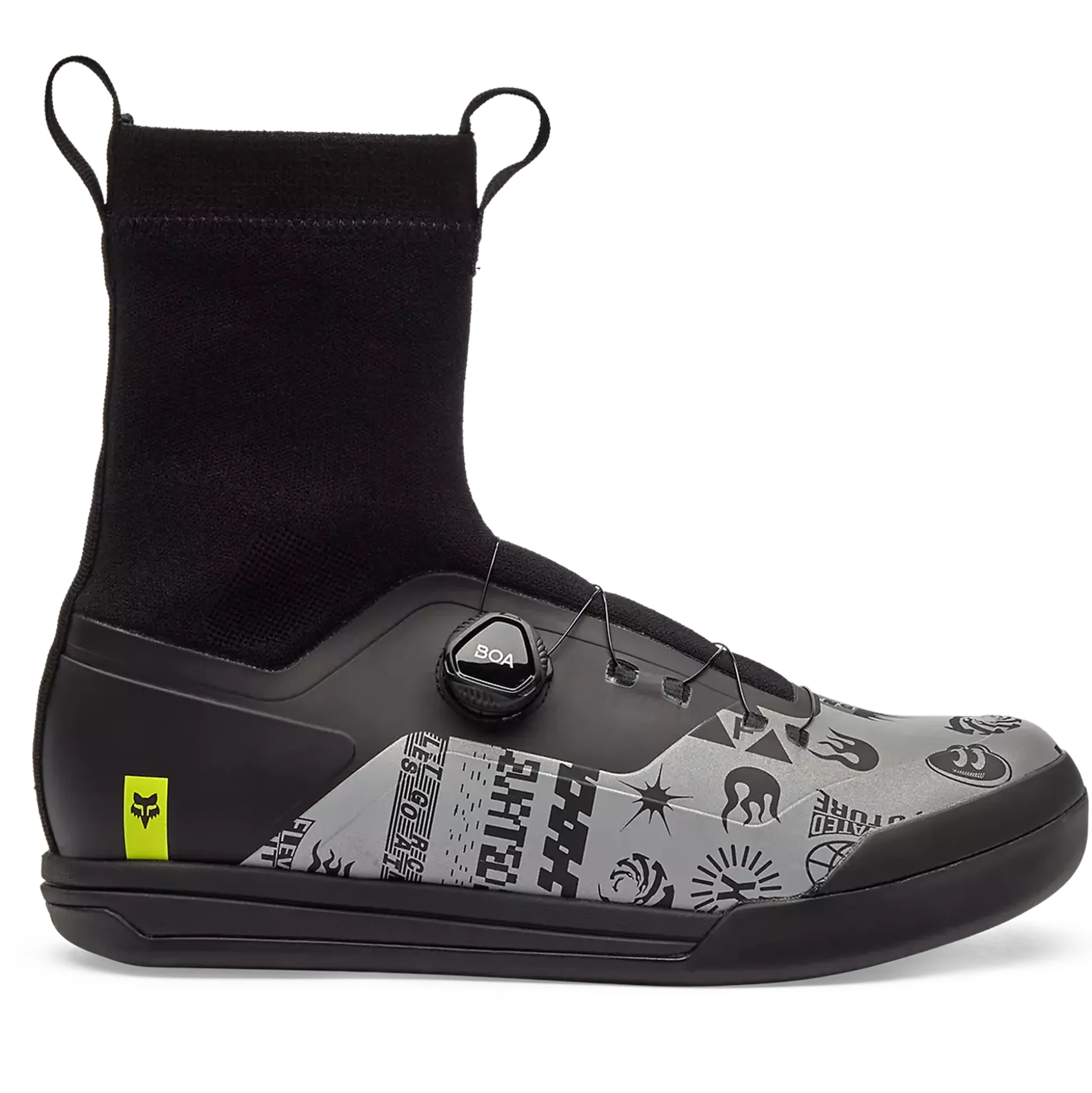 Scarpe mtb Fox Union BOA All Weather Clipless Lunar - Nero