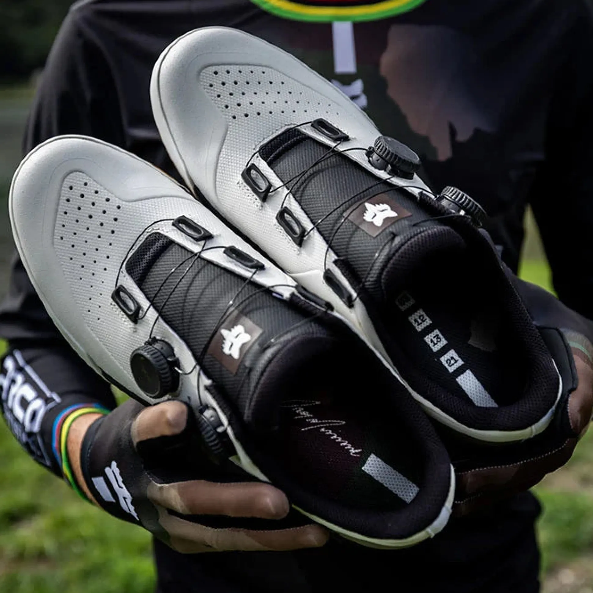 Scarpe MTB Fox Union Boa Greg Minnaar - Bianco