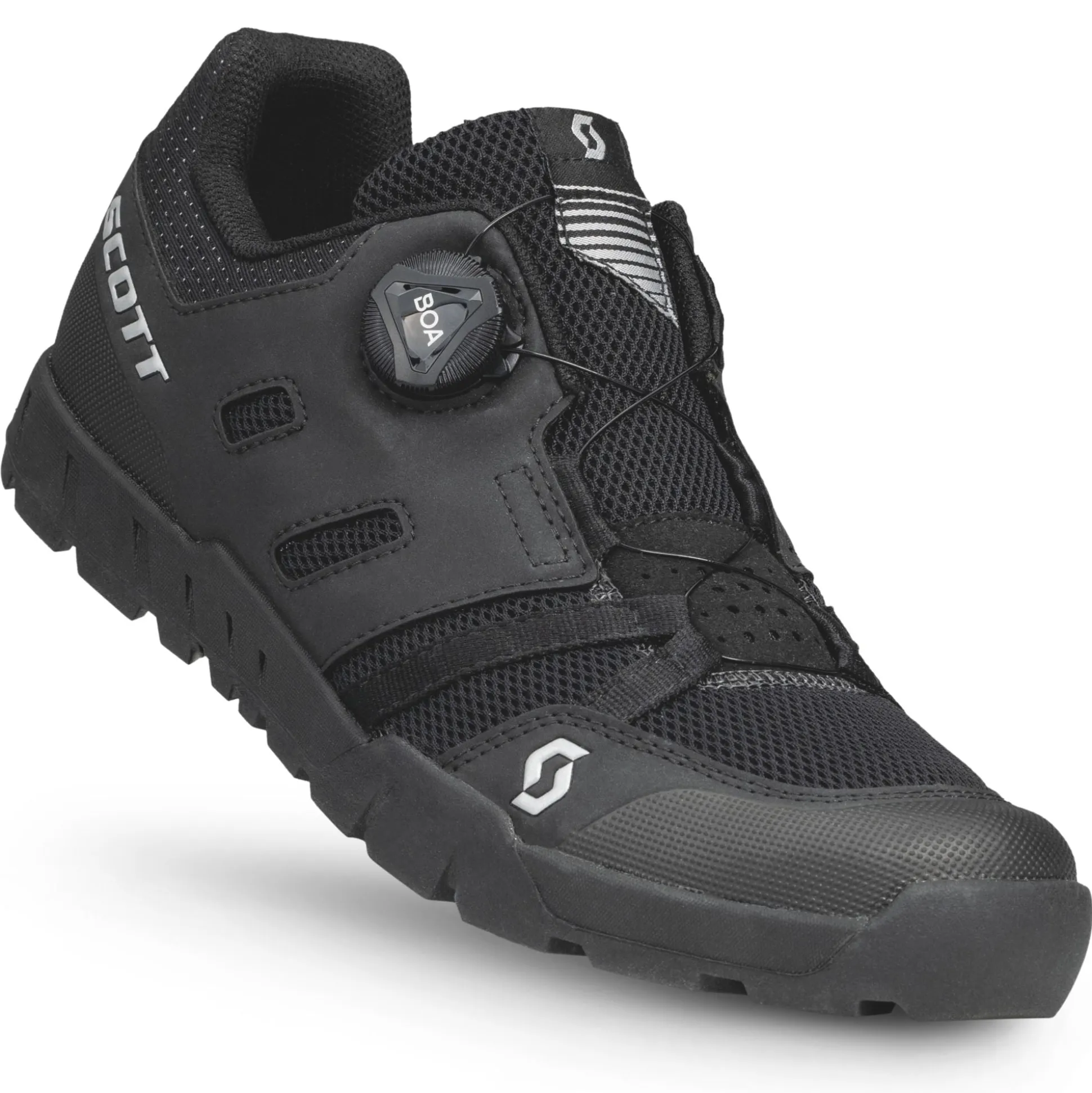 Scarpe mtb Scott Sport Crus-r Flat Boa - Nero