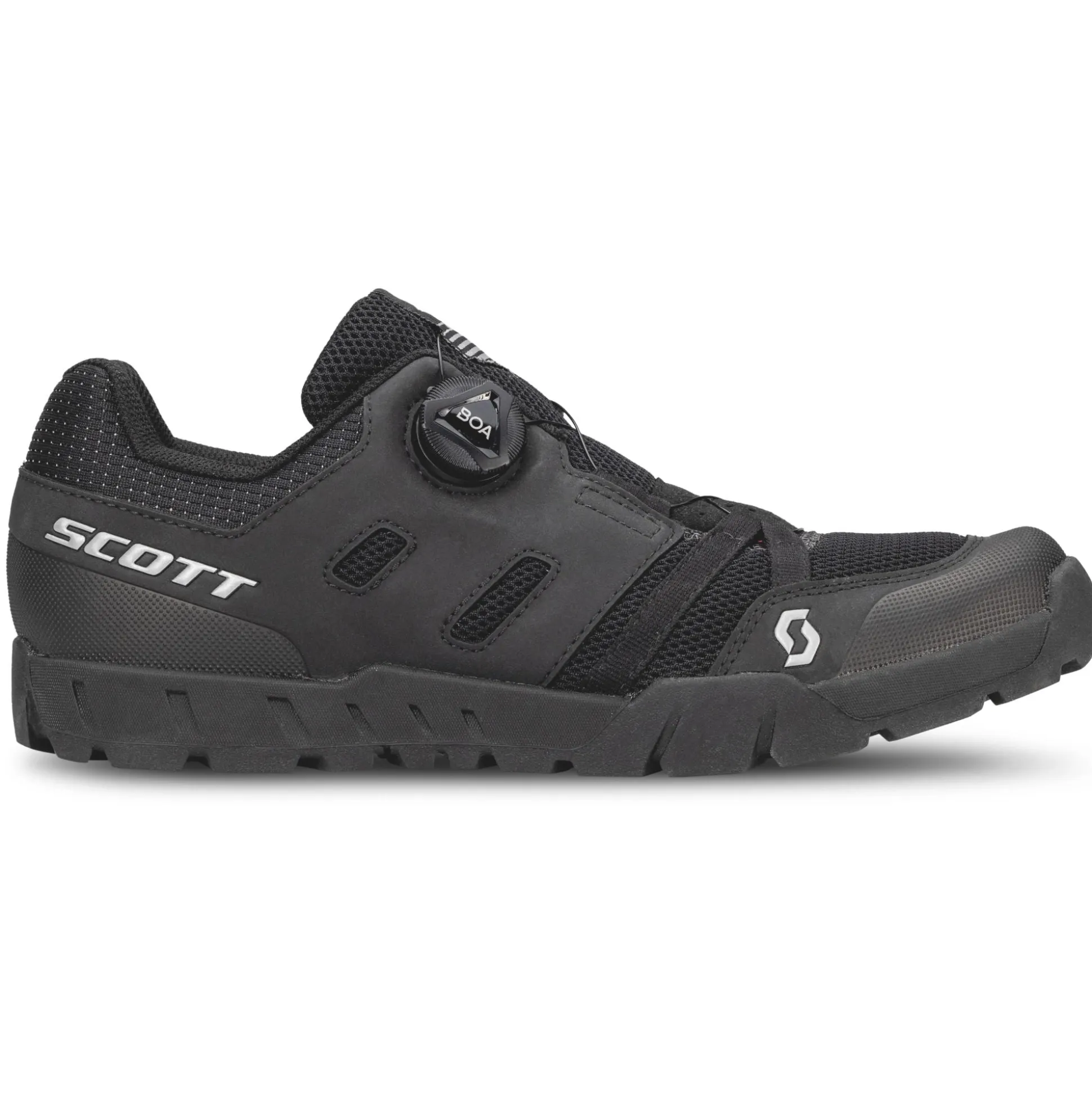 Scarpe mtb Scott Sport Crus-r Flat Boa - Nero