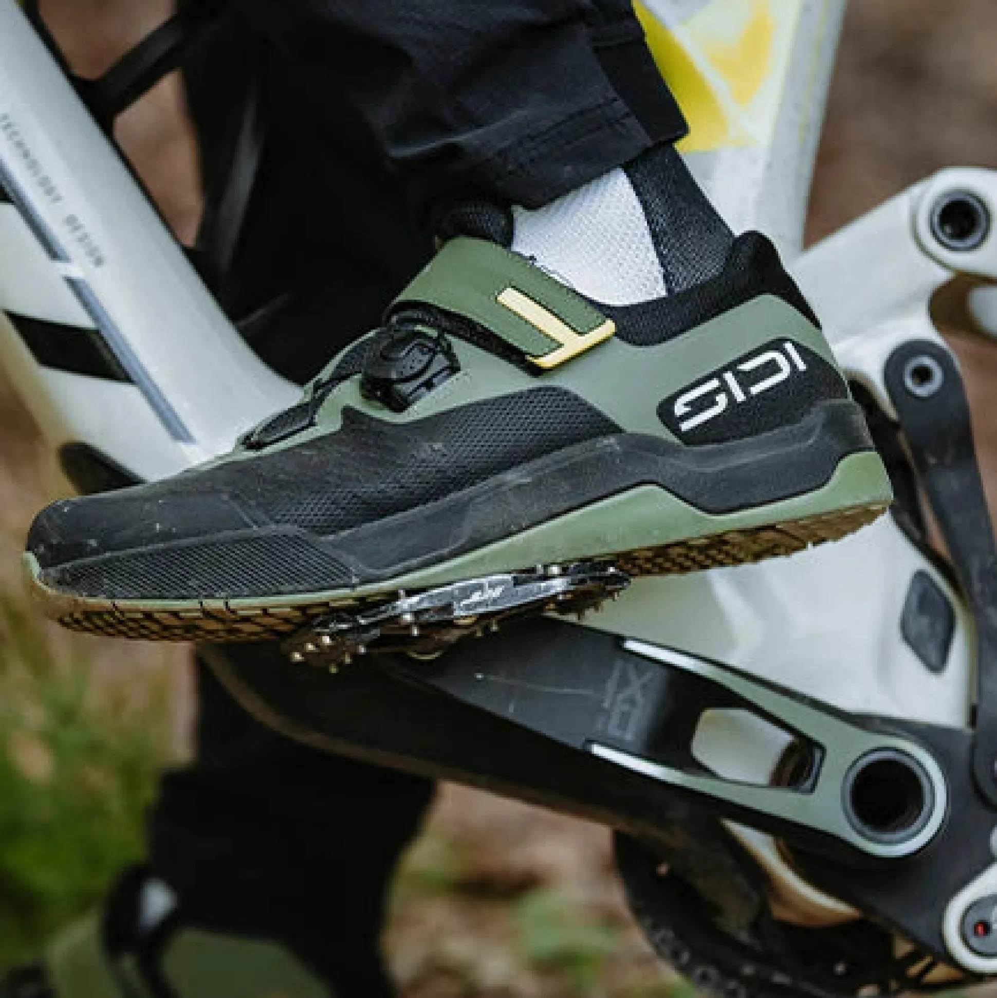 Scarpe mtb Sidi Descentio - Nero verde