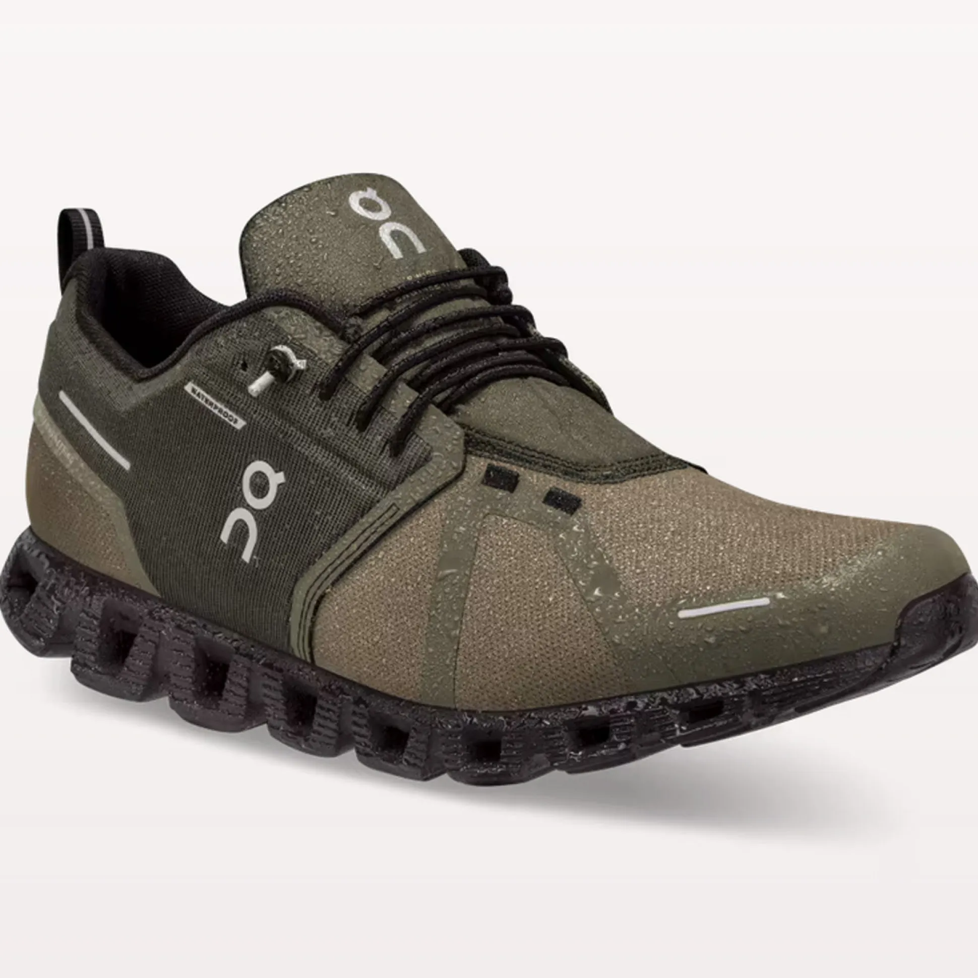 Scarpe On Cloud 5 Waterproof - Marrone