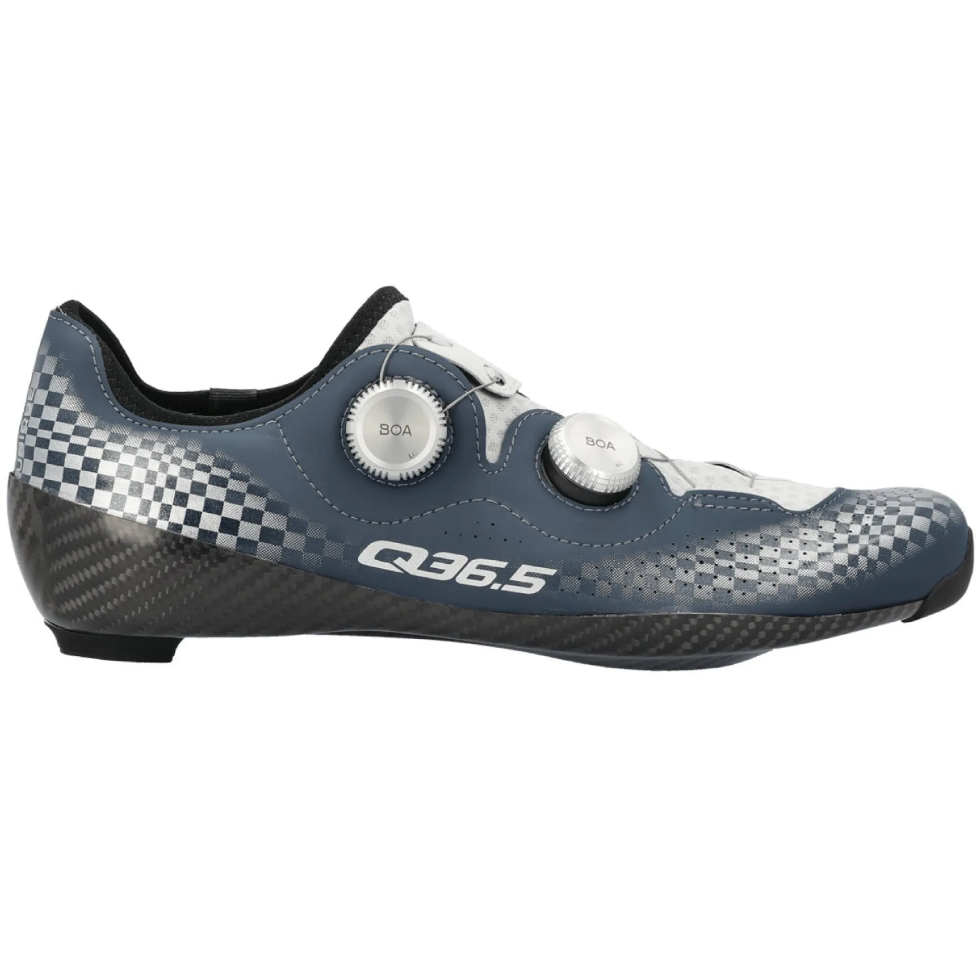 Scarpe Q36.5 Unique Pro Road 4 fori - Blu